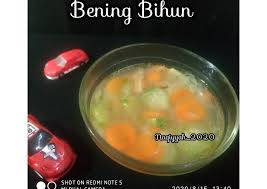 Bubuhi garam, gula, dan pala bubuk. Cara Memasak 100 Sayur Bening Bihun Yang Enak