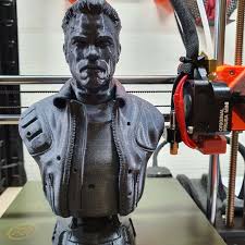 Terminator Bust Designed By Wekstergram Toysandgames Prusamini In 2020 Prints Superhero Design