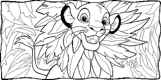 De leeuwenwelp simba moet zijn onbezorgde leven opgeven en zijn plaats in de kringloop van het leven innemen. Coloring Page The Lion King Coloring Pages 90