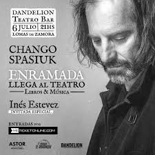 Enramada en vivo 🌱 6 de julio LOMAS DE ZAMORA DANDELION TEATRO BAR  @dandelionteatrobar Invitada especial: @inesestevezin Dirección: Larrea  350, Lomas de Zamora, Buenos Aires Horario: 21:00 hs Tickets ya a la