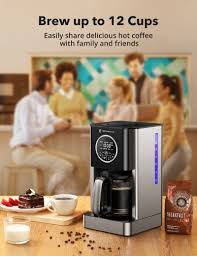 No two coffee drinkers are the same, and neither are the machines. Coffee Machine With Glass Coffee Pot Filter And Timer Taotronics