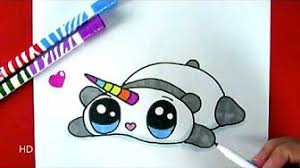 Ce dessin est facile et rapide à réaliser. Comment Dessiner Une Licorne Kawaii Dessin Youtube Dessin Kawaii Panda Dessin Kawaii Kawaii Licorne