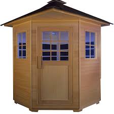 Hot sale infrared sauna cabin. Large 3 4 Person Outdoor Infrared Sauna Carbon Heaters