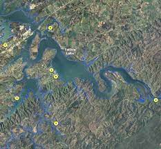 Tellico River Fishing Map Localwaters Tellico Lake Maps And Boat Ramps