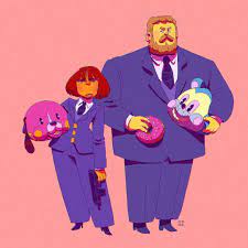 hazel cha cha h umbrella umbrella art character design