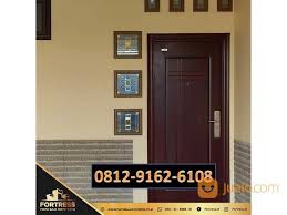 Mar 16 2021 contoh desain kusen pintu jendela aluminium rumah minimalis terbaru durasi. 0812 9162 6108 Fortress Model Pintu Rumah Minimalis 1 Pintu Kab Tangerang Jualo