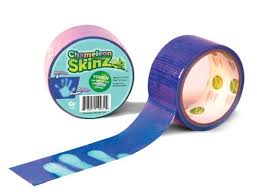 Chameleon Skinz Color Changing Navy To Aqua Thermal Sensitive Duct Tape