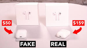 A very cool feature of the real airpods and airpod 2 is that its easily detected and simply works with a iphone.fakes usually require that you pair your device by bluetooth manually. Trick 17 So Erkennen Sie Fake Airpods Mac Life