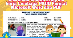 Rpp bahasa jawa kelas 7 k13 revisi 2019. Download Contoh Raport Paud Dan Panduan Penulisan Laporan Semester Paud Operator Sekolah