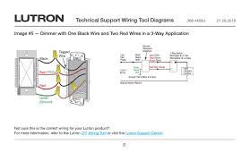The dimmer is wired in series with the light fitting after the switch. Lutron 3 Way Dimmer To Red Dimmer Wiring Discussion Inovelli Community
