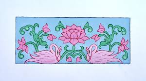Aayat Mein Alekhan Drawing Teen Rango Se Bana Youtube Aayat mein alekhan surajmukhi phool aur titli ke sath. aayat mein alekhan drawing teen rango se bana