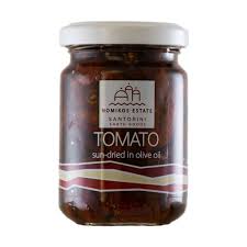 Sun Dried Tomatoes In Olive Oil Nomikos Estate Santorini Net In 2020 Sun Dried Sun Dried Tomato Dried Tomatoes