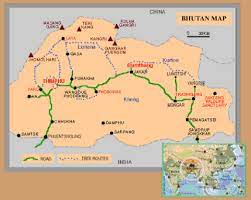 Rsta Bhutan Road Distance Map A Solitary Tale Of Bhutan From Phuentsholing To Samdrup Jongkher | India  Travel Forum, Bcmtouring