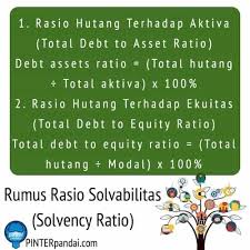 Rasio Solvabilitas Solvency Ratio Leverage Ratio Rumus Soal Jawab Akuntansi Membaca Keuangan