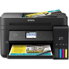 Epson Workforce Ecotank Et 4750 All In One Wireless Apple Airprint Enable Printer Ecotank Printer Printer Scanner Printer