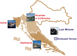 Chorvatsko je přímořský stát, nacházející se na západním balkáně, na rozhraní střední a jižní evropy. Chorvatsko Chorvatske Hory Ostrovy A Pobrezi Map Map Screenshot