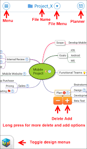 The interface is a good. Mindmapper Mind Map Mobile App For Android Quickstart Guide Take Charge Of Your Ideas With A Mind Map