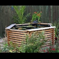 Planting a lush garden behind the basin would also help it blend perfectly into the surrounding landscape. 600 Gallon Raised Pond