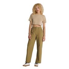 Vans Union Relaxed Carpenter Women's Pants - Gothic Olive Green - Surf  Station Store