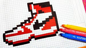 Train your coloring skills and have a good time anywhere anytime! La Honte Personnage Effectuer Pixel Art Air Max 270 Champignon Cours Oeuf