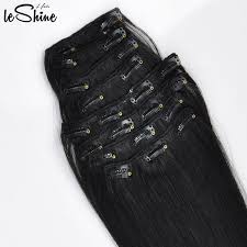 The clips attached to the top of the bun are always handy. Leshinehair Best Quality Heavy Weight 180g 200g 220g 100 Human Hair Clip In Extensions Black Leshinehair China Best Virgin Remy Tape In Hair Extensions Wholesaler And Manufacturer