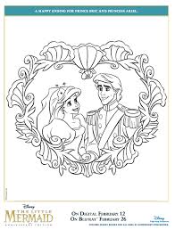 Click on the free little mermaid colour page you would like to print, if you print them all you can make your own little. Free Printable Little Mermaid Coloring Pages Littlemermaidbluray Classy Mommy