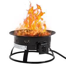 Good propane fireplace outdoor or terrace park fire pits outside walmart canada unique and outsi. Outdoor Propane Gas Fire Pit Portable Patio Fire Bowl For Camping Backyards Garden Or Tailgating 19 Inch Diameter 58 000 Btu Walmart Com Walmart Com