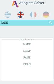 Find any anagram for any given word instantly! Anagram Solver For Android Apk Download