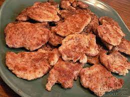 In a second dish, pour in the water and stir in the bouillon. Pan Fried Pork Tenderloin Chops How To Cook Like Your Grandmother Pork Tenderloin Recipes Fried Pork Tenderloin Tenderloin Recipes