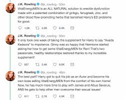 Have just heard that james s potter has been sorted (to nobody's surprise) into gryffindor. Clickhole On Twitter The Saga Continues J K Rowling Has Revealed That Harry Potter Currently Suffers From Erectile Dysfunction Which He Treats Using A Proprietary Blend Of Medicinal Herbs Available For 49 99 On