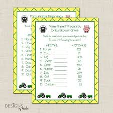 Celebra la llegada del bebé con juegos que son cursis, ridículos y sentimentales — todo a la vez. 20 Jugadores 2 Juegos Bebe Animal Baby Shower Trivia Baby Shower Fiesta Juegos