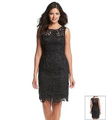 Adrianna Papell Sleeveless Lace Lined Dress Dresses Fashion Cocktail Dress