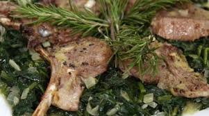 Nursel In Evi Ispanak Yataginda Kivi Soslu Pirzola Tarifi 03 01 2017 Pirzola Tarifleri Yemek Ispanak