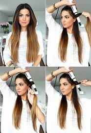 Mit Dem Lockenstab Glatte Haare Aufpeppen Frisuren Lange Haare Locken Anleitung Locken Mit Lockenstab Frisur Lange Haare Locken