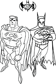 Superheros coloring pages | coloring superheroes | batman superman wonder woman flash justice league Batman Vs Superman Coloring Pages Coloring Home