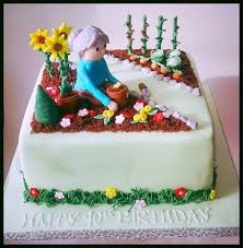 Sweet garden theme flower cake singapore colorful daisey design. Garden Cake Garden Cakes Fondant Cakes Garden Birthday Cake