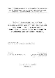 Il capo ufficio segreteria studenti area didattica scienze politiche. Tesi