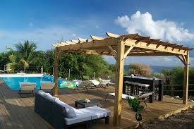 Plage Le Helleux Pergola Outdoor Structures Villa