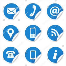Web And Internet Contact Us Icons Set Icon Set Icon Royalty Free