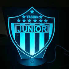 Junior de barranquilla colombia futbol soccer camiseta license plate tiburon. Lampara Escudo Del Junior De Publicidad Disenos Colombia Facebook