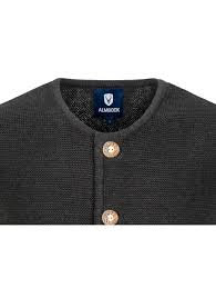 Which job are you searching for? Bavarian Knitted Vest Hubertus Black Anthrazite