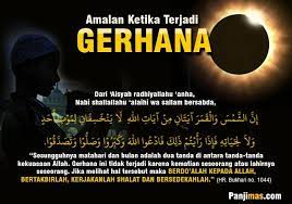 Apa Saja Amalan Ketika Terjadi Gerhana Panjimas