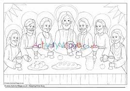 We did not find results for: The Last Supper Colouring Page