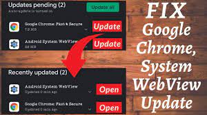 Komponen ini diprapasang pada peranti anda dan perlu sentiasa terkini untuk memastikan anda mempunyai kemas kini keselamatan yang terbaharu dan. Android System Webview Not Updating In Play Store Fix Google Chrome Not Updating In Play Store Fix Youtube