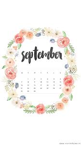 Pin By Ashley Myers On Wallpapers September Wallpaper Ipad Pro Wallpaper Calendar Wallpaper