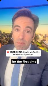 #BREAKING Kevin McCarthy has been ousted as Speaker of the House. Its the  first time a Speaker has ever been voted out by his colleagues. Florida’s  Matt Gaetz led a rebellion of 8 members including ...