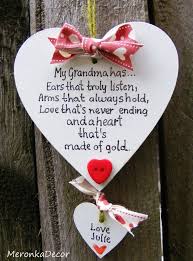 Birthday Presents For Grandma Ideas Handmade Heart No1 Grandma Mum Nanny Mothers Day Birthday Gift Sign Present 10cm Mothers Day Crafts Mum Birthday Gift Diy Christmas Gifts