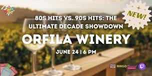 {NEW VENUE} TBA @ Orfila Winery — Bingo Remixed SD
