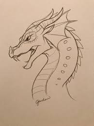 Pin By Jordan On My Art Dragon Sketch Wings Of Fire Dragons Dragon Art
