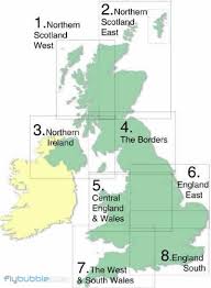 caa uk vfr air charts 1 250 000 books dvds charts